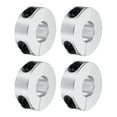 thumbnail image 1 of Shaft Collar 0.59'' Double Split Aluminum Collar W Set Screw 4 Pcs, 1 of 6