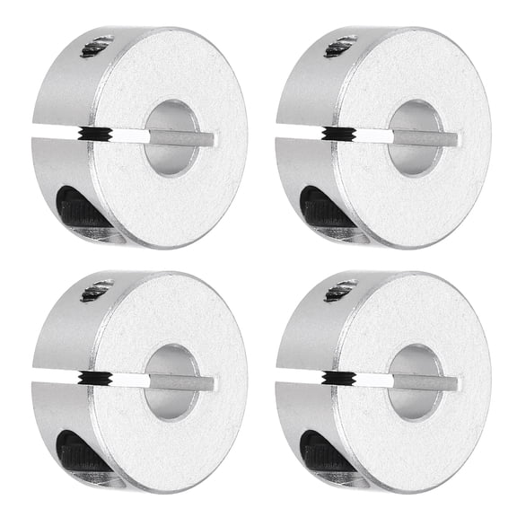 Shaft Collar Bore Clamping with Set Screw for Industrial Automation Conveyor Belt Systems M4x8mm
