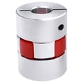 thumbnail image 1 of Shaft Coupling Dismountable Flexible Aluminium Alloy Integration Plum Coupler for Connecting 3D Printer, Actuating Motors, Stepping Motors, Encoders, Machine Tool, 1 of 8