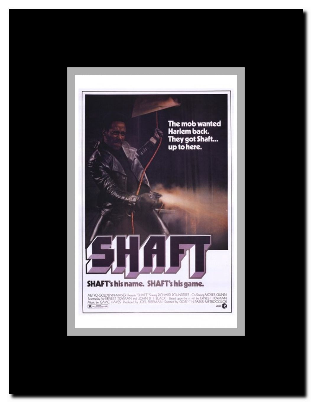 Shaft Framed Movie Poster
