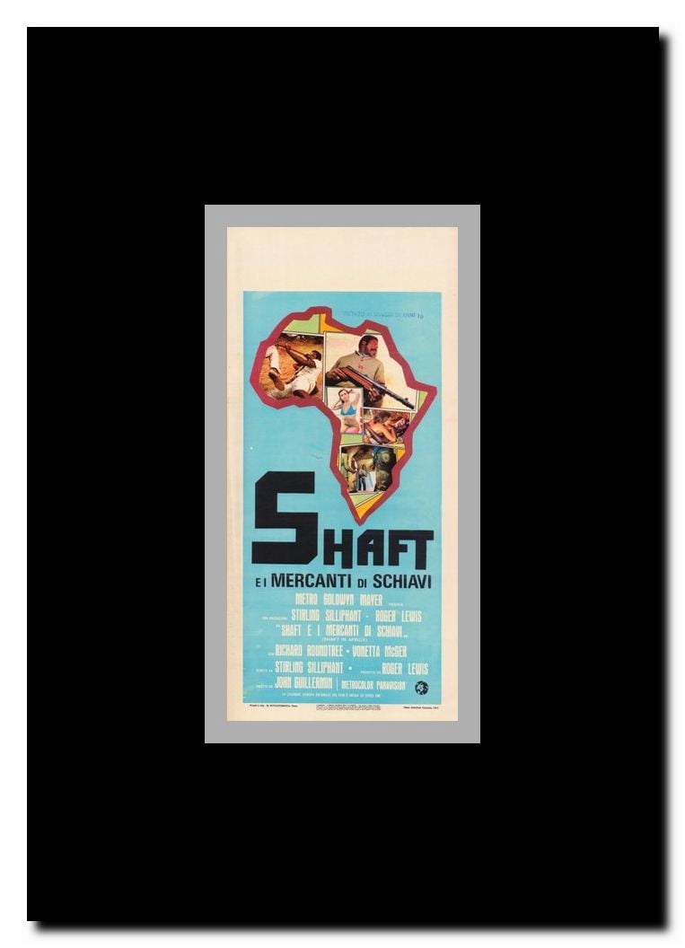 Shaft in Africa Framed Movie Poster