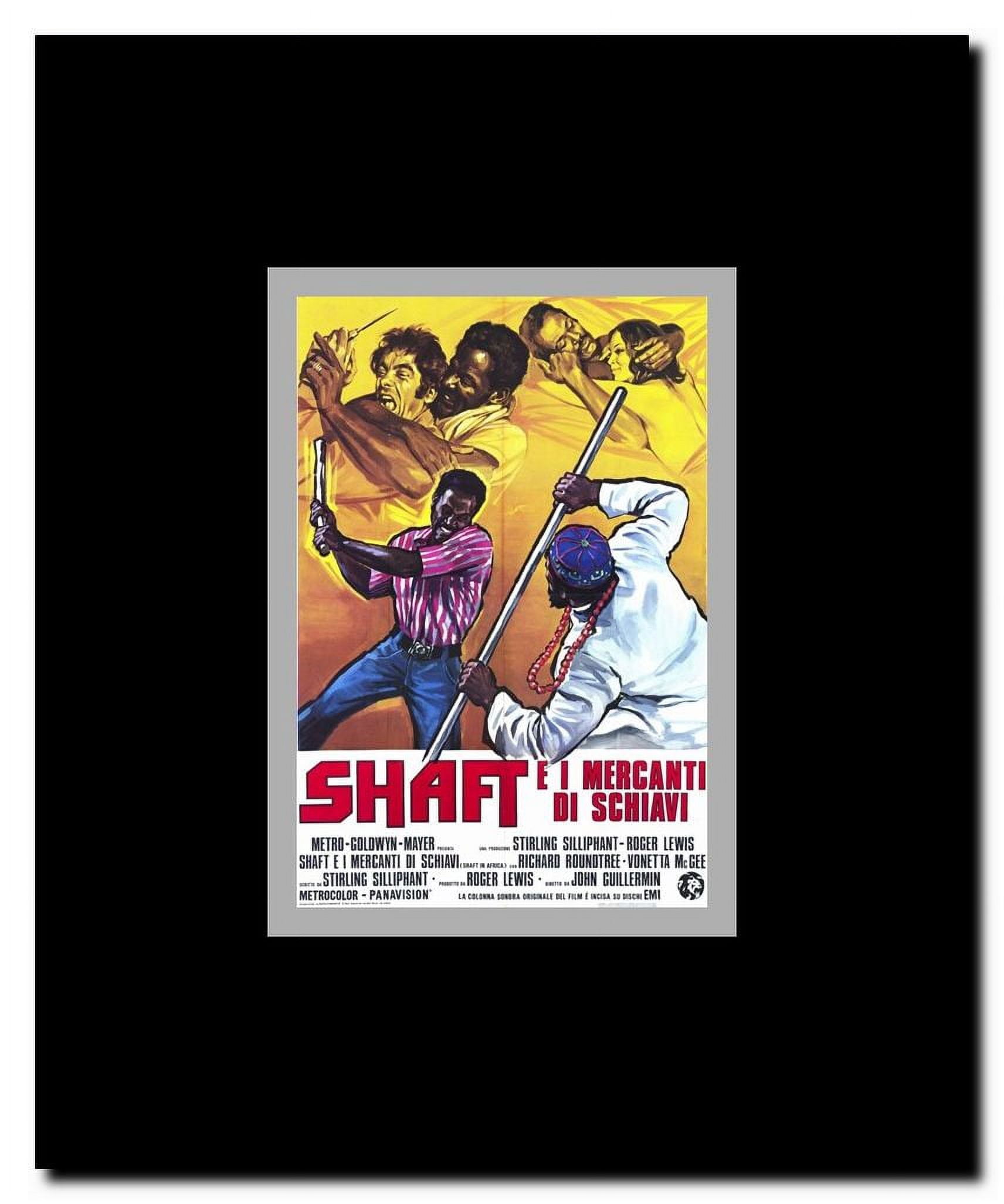 Shaft in Africa Framed Movie Poster
