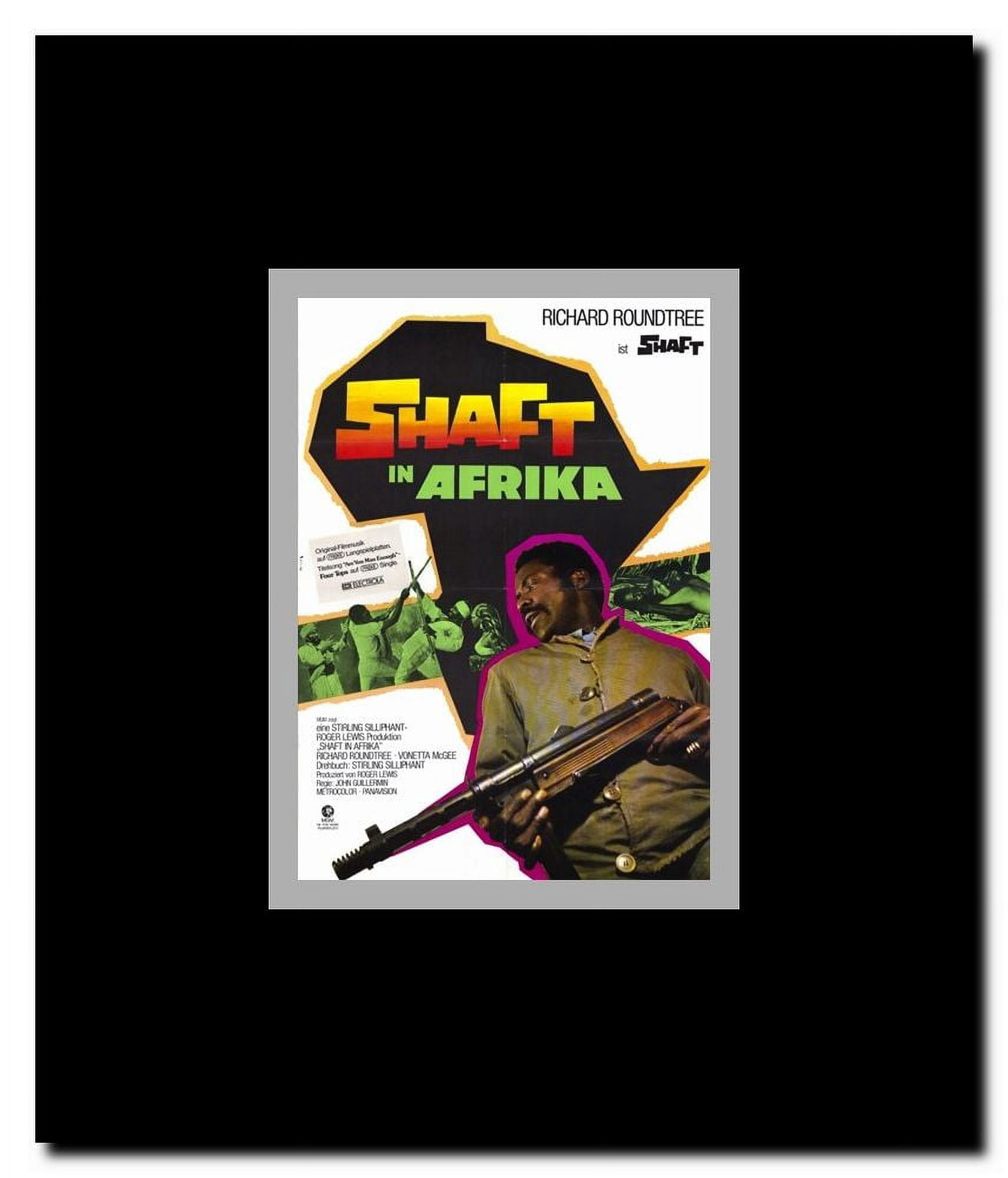 Shaft in Africa Framed Movie Poster