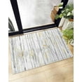 thumbnail image 1 of Shag Bath Rugs Gray Branches Golden Leaves Gradient Plush Soft Fluffy Doormat Floor Carpet,Non-Slip Living Room Bedroom Kitchen Entryway Door Mats Vintage Forest, 1 of 6