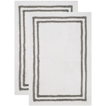Shag & Flokati Rug - Plush Master Bath -Dark Grey-Color:Dark Grey,Design:Shag & Flokati,Shape:Rectangle,Size:3'L x 2' W