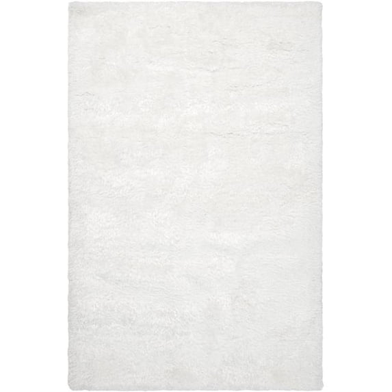 Surya GRIZZLY9-8RD 8 ft. Round Grizzly Hand Woven Rug, White