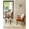 thumbnail image 1 of Shag Laurian Collection Area Rug 3'3"x5'3" - Pure Ivory, 1 of 5