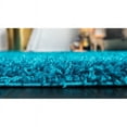 thumbnail image 1 of Shag Laurian Collection Area Rug 5'x8' Oval - Turquoise, 1 of 5