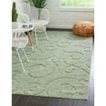 thumbnail image 1 of Shag Milson Collection Area Rug 9'x12' - Green, 1 of 5