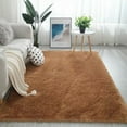 thumbnail image 1 of Shaggy Area Rug Cozival Shaggy Fluffy Area Rug, Soft Microfiber Non-Slip Bathroom Carpet, Machine Washable Indoor Mat for Bedroom Bedside, Living Room, Dorm, Aesthetic Decor, Fluffy Bathroom Carpet, 1 of 7
