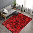 thumbnail image 1 of Shaggy Area Rug, Ladybugs 1 Rugs for Living Room Bedroom Non Slip Door Mat Indoor Carpet Machine Washable Nursery Home Decor Floor Mats for Entryway 60x39in, 1 of 5