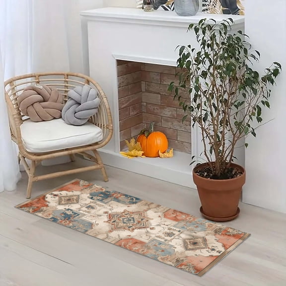 Soft Shaggy Area Rug Carpet for Living Room Bedroom Floor Mat Indoor Home - Comfortable Durable Machine Washable Modern Design Easy to Clean