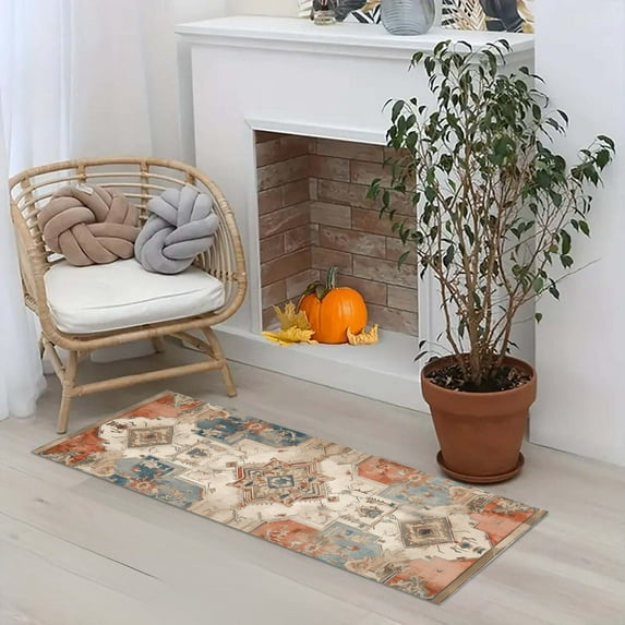 Soft Shaggy Area Rug Carpet for Living Room Bedroom Floor Mat Indoor Home - Comfortable Durable Machine Washable Modern Design Easy to Clean