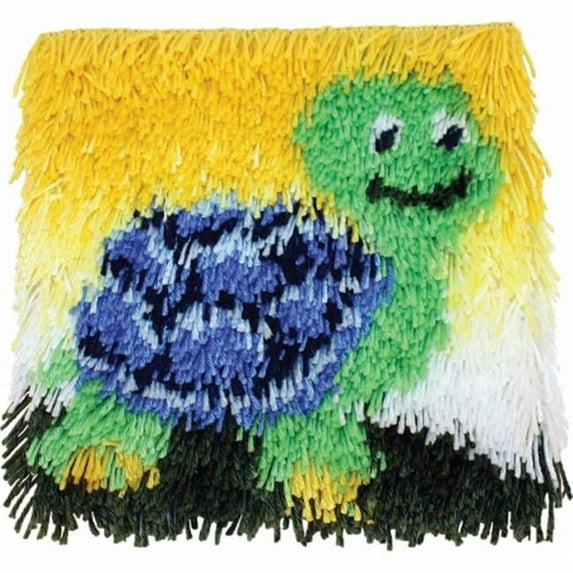 Shaggy Latch Hook Kit 12X12-Slowpoke