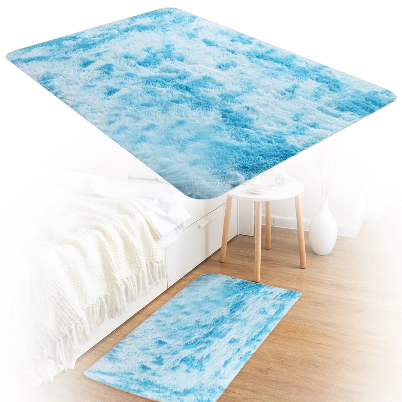 Shaggy Nursery Rug Cozival Shaggy Plush Nursery Area Rug - Soft Modern ...