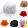 thumbnail image 1 of Shaggy Plush Fabric Precut Strips Plush Fabric Fuzzy Craft For Beard Hair Cosplay Decoration, 1 of 9