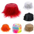 thumbnail image 1 of Shaggy Plush Fabric Precut Strips Plush Fabric Fuzzy Craft For Beard Hair Cosplay Decoration, 1 of 9