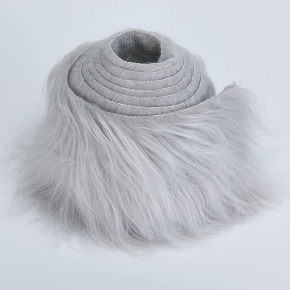 Shaggy Plush Faux Fur Fabric Precut Strips Fluffy Fuzzy Craft Fur for Gnomes Beard Hair Cosplay Costume Dwarf Decoration 2x60 inch