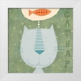 thumbnail image 1 of Shah, Sapna 12x12 White Modern Wood Framed Museum Art Print Titled - Dreaming of Fish, 1 of 4