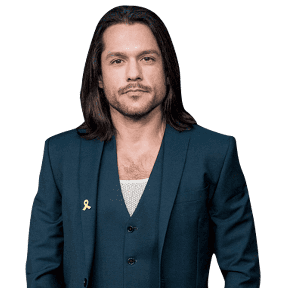 Shahar Isaac (Suit) Half Body Buddy Cutout