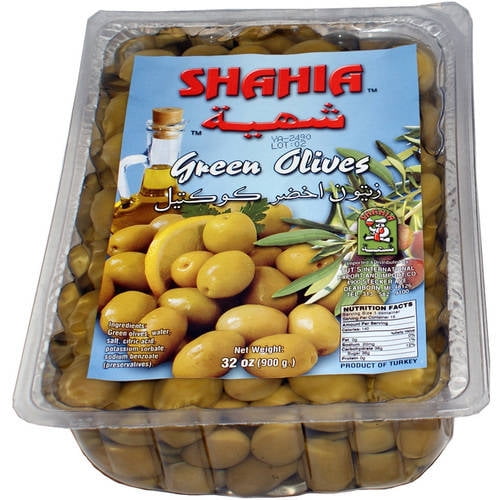 Shahia Green Olives - Walmart.com