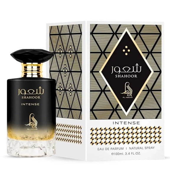 Al Absar Men's Shahoor Intense EDP Spray 3.38 oz Fragrances 5055810045036
