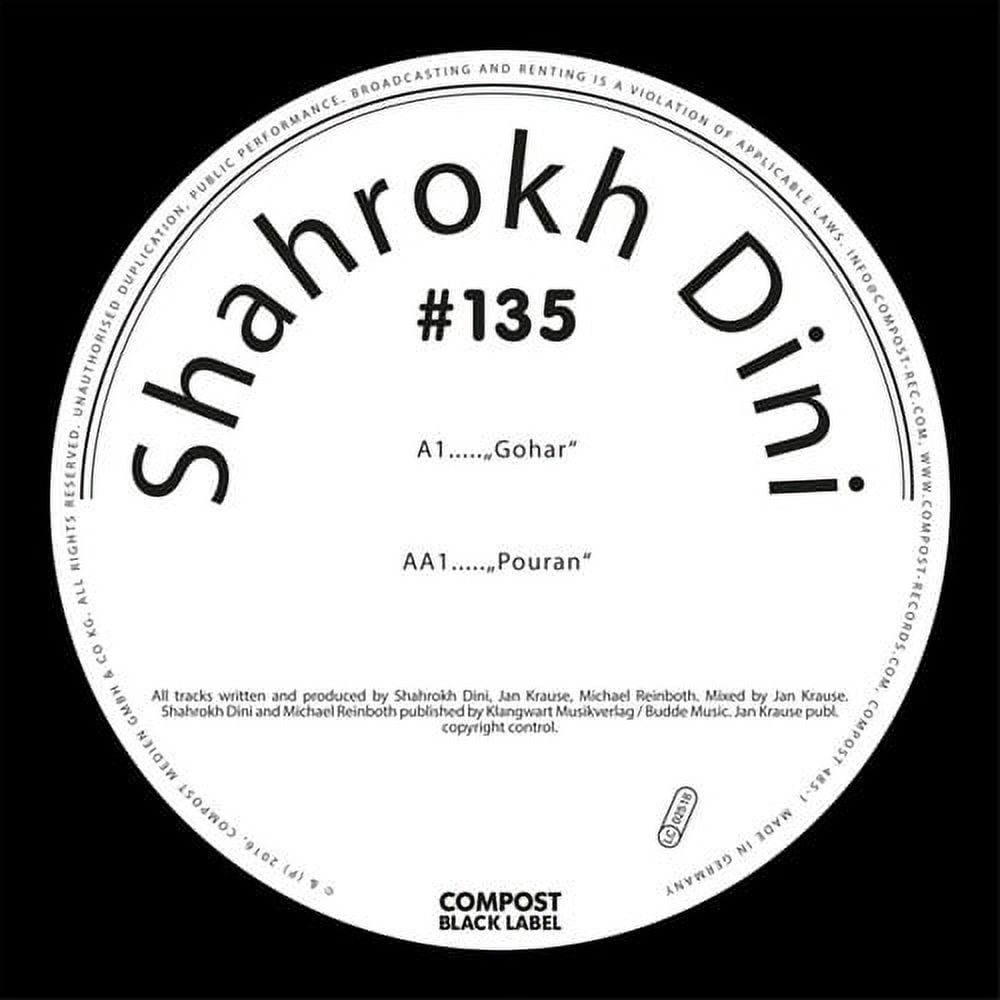Shahrokh Dini - Compost Black Label 135 - Electronica - Vinyl