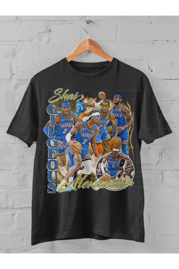 Shai Gilgeous-Alexander Shirt, Basketball shirt, Classic 90s Graphic Tee