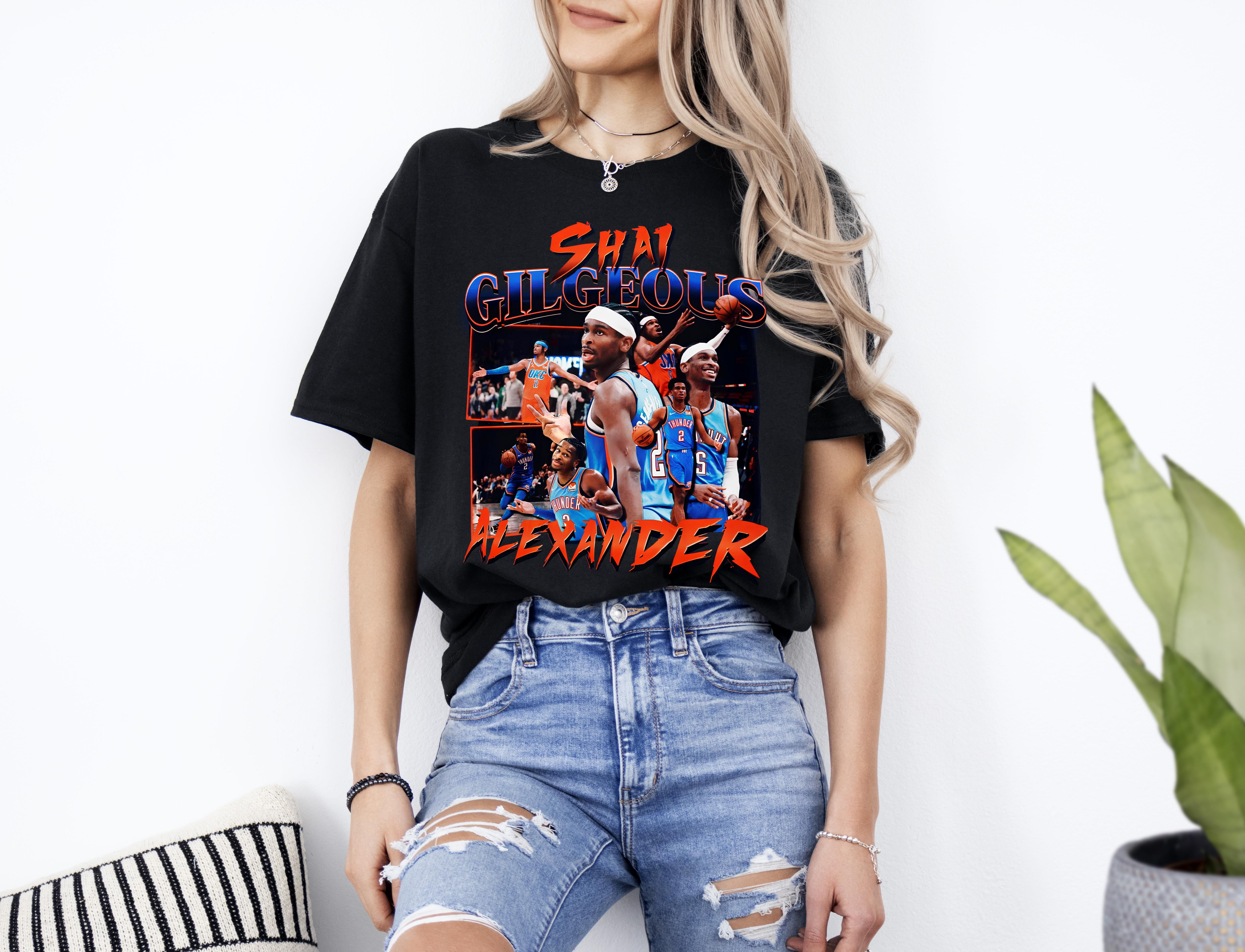 Okc thunder t shirts vintage online