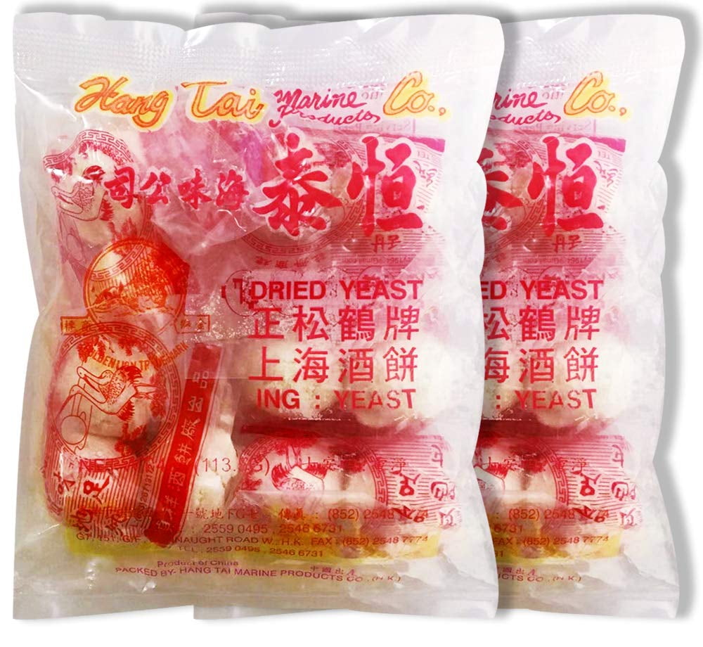 Shai Yeast Balls Chinese Rice Wine 4 (2 Packs)