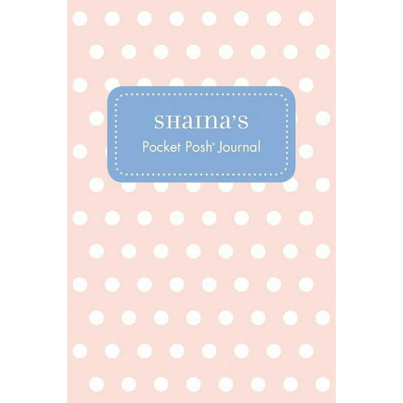 Shaina's Pocket Posh Journal, Polka Dot, (Paperback)