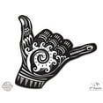 thumbnail image 1 of Shaka Surf - 5" Vinyl Sticker - For Car Laptop I-Pad - Waterproof Decal, 1 of 1