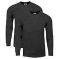 thumbnail image 1 of Shaka Wear 2Pack Men's Max Heavy Weight 7 oz Cotton Long Sleeve T-Shirt S~7XL, 1 of 4