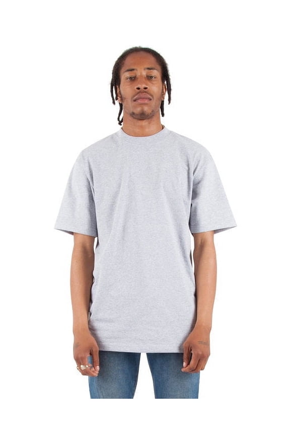 Adult 7.5 oz., Max Heavyweight T-Shirt 2XL HEATHER GREY