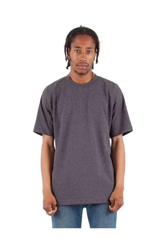 Adult 7.5 oz., Max Heavyweight T-Shirt M CHARCOAL GRY HTH