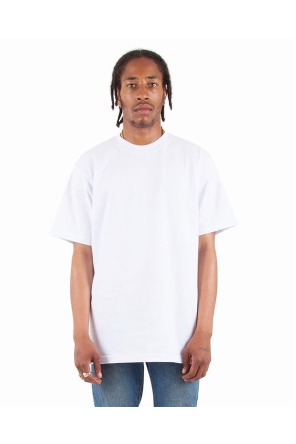 Adult 7.5 oz., Max Heavyweight T-Shirt M WHITE