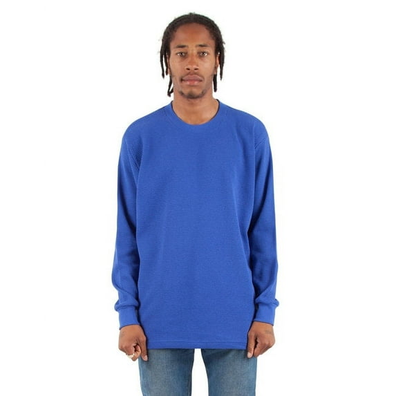 Shaka Wear Adult 8.9 oz., Thermal T-Shirt XL ROYAL