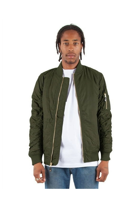Adult Bomber Jacket 2XL OLIVE