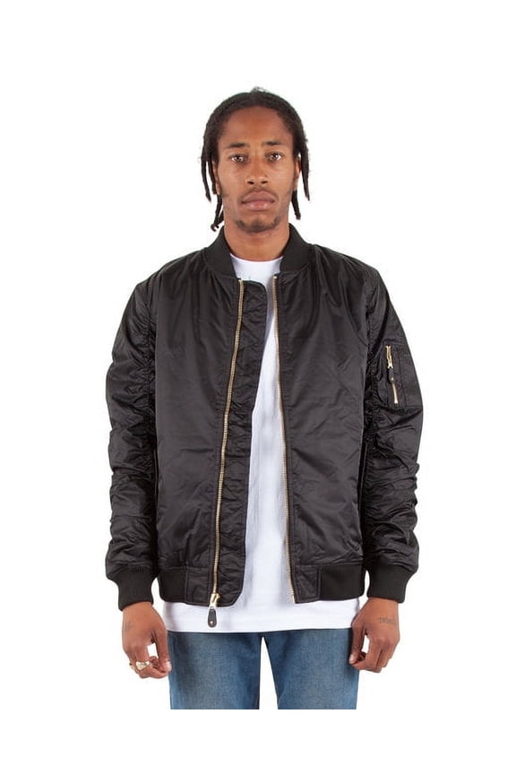 Adult Bomber Jacket L BLACK