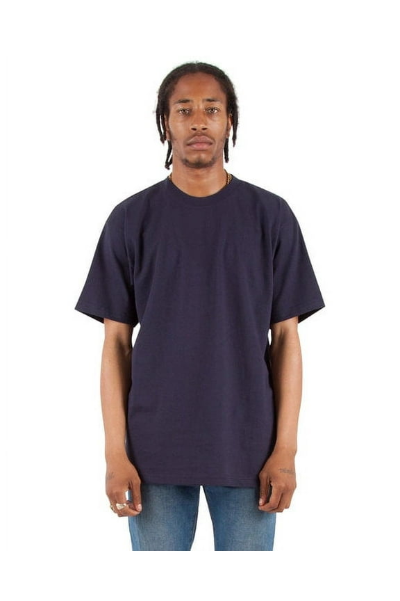 Drop Ship Adult 7.5 oz., Max Heavyweight T-Shirt 3XL NAVY