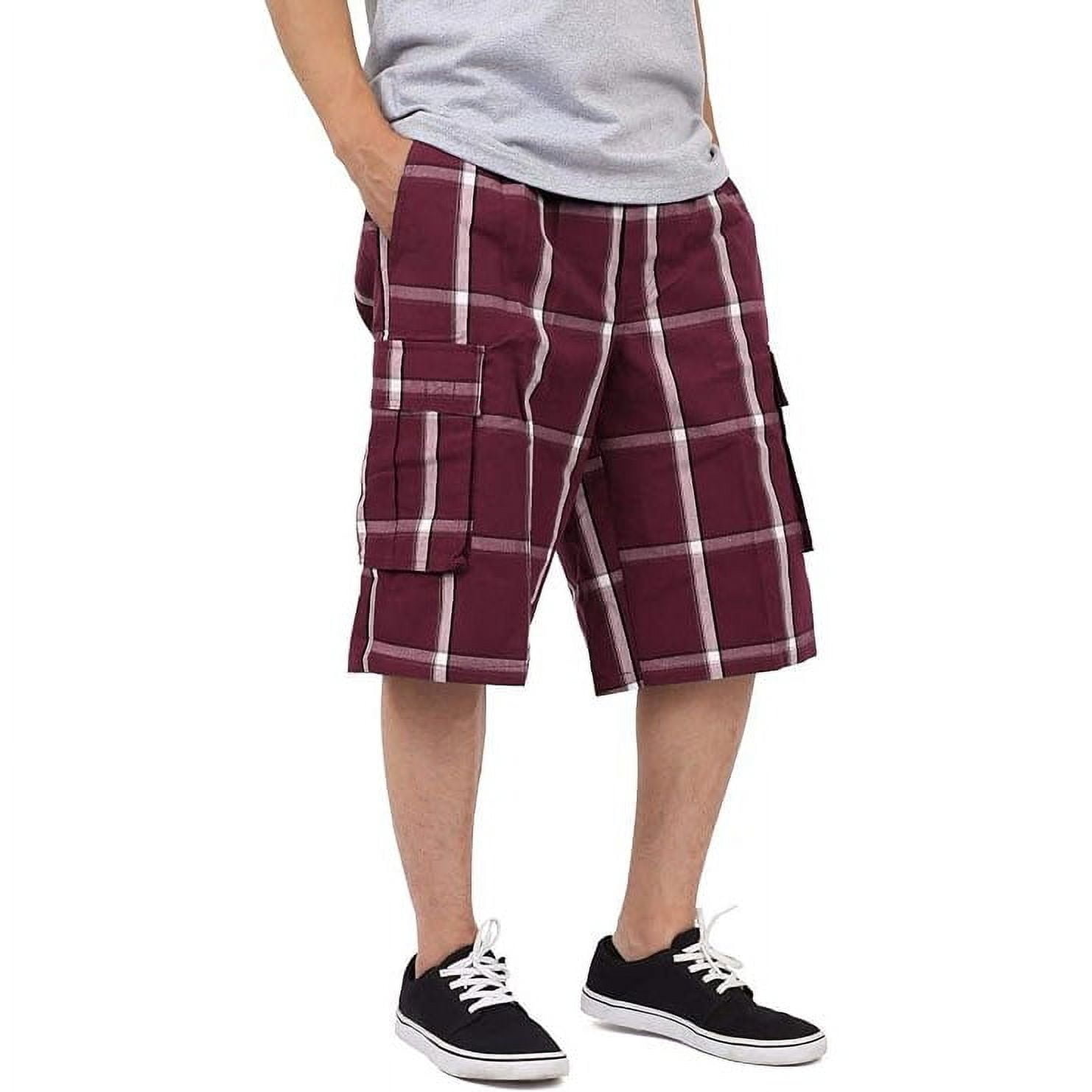 L 25ss Supreme Shadow Plaid Cargo Short
