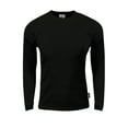 thumbnail image 1 of Shaka Wear Men's Thermal Long Sleeve Crewneck Waffle Shirt XS-5XL, 1 of 2