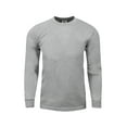 thumbnail image 1 of Shaka Wear Mens Max Heavy Weight Cotton Long Sleeve Crew Neck T shirt S~7XL, 1 of 3
