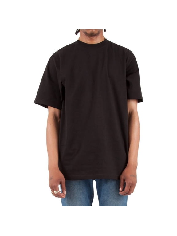 Men's Max Heavyweight Short Sleeve Crew Neck T-Shirt - Black - Large