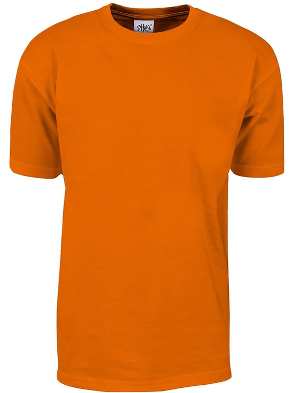 Mens T Shirt Max Heavyweight Cotton Short Sleeve Crew Neck Plain Tee Top Tshirts Regular Big Tall Size S-7XL