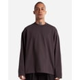 thumbnail image 1 of Shaka Wear SHMOL Unisex Max Heavyweight Oversized Long Sleeve T-Shirt-Off Black-XL, 1 of 3