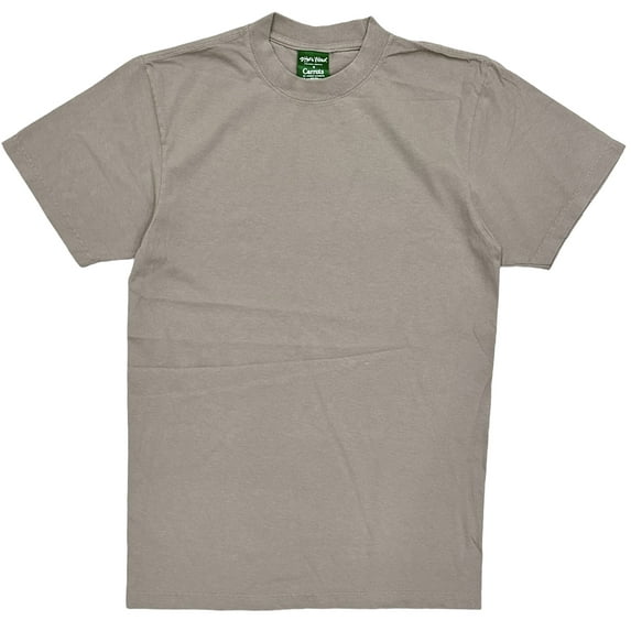 Shaka Wear X Carrots by Anwar Carrots Men's Super Max Heavyweight Oversized Tee T-Shirt (XX-Large, Khaki)