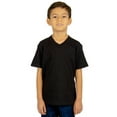 thumbnail image 1 of Shaka Wear Youth 5.9 oz., V-Neck T-Shirt XL BLACK, 1 of 2