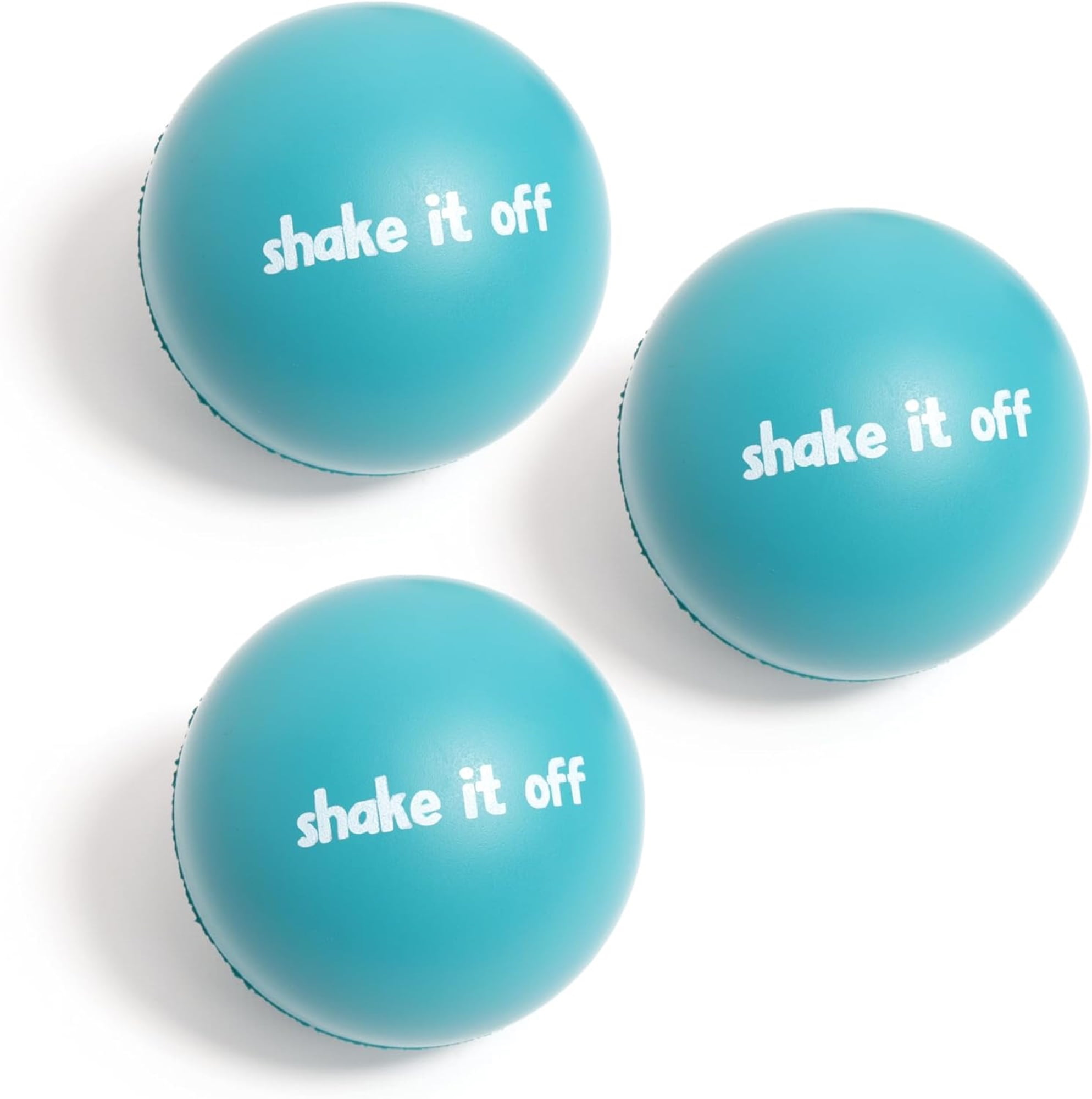 Shake It Off Stress Balls, Adult Stress Relief Toys, Pack of 3, 2.25 Inches per Ball