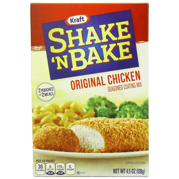 Shake N' Bake Coating Mix Original Chicken, 4.5 oz - Case of 12